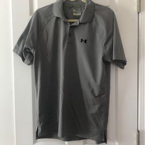 Gray Under Armour golf shirt size medium